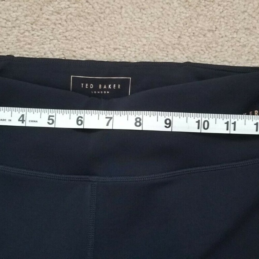 Ted Baker London Cut Out Black leggings XS, fits S - Picture 11 of 12